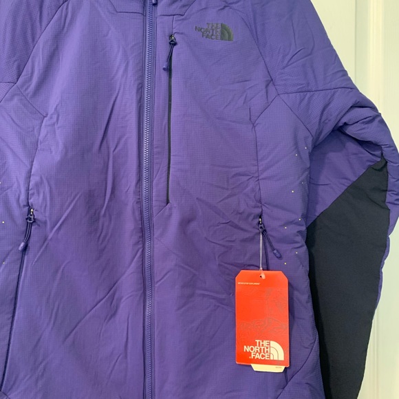 NWT North Face Ventrix hooded blue/purple jacket zip up - Picture 2 of 9